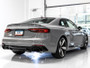 AWE Tuning Audi B9 RS 5 Sportback Touring Edition Exhaust-Non Resonated- Diamond Black RS Style Tips