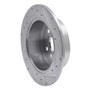 DFC Brake Rotor - Drilled and Slotted - Silver 631-76091L