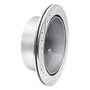 DFC Brake Rotor - Drilled and Slotted - Silver 631-76117R