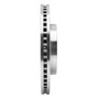 DFC Brake Rotor - Drilled and Slotted - Silver 631-76135R