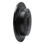 DFC Brake Rotor - Drilled and Slotted - Black 633-03052R