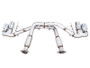 AWE Tuning AWE Track Edition Exhaust for C8 Corvette -- Chrome Silver Tips