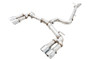AWE Tuning AWE Track Edition Exhaust for Audi 8V S3 - Chrome Silver Tips, 102mm