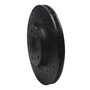 DFC Brake Rotor - Drilled and Slotted - Black 633-31055D