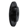 DFC Brake Rotor - Drilled and Slotted - Black 633-21039R