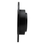 DFC Brake Rotor - Drilled and Slotted - Black 633-13032R