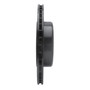 DFC Brake Rotor - Drilled and Slotted - Black 633-31106R
