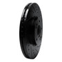 DFC Brake Rotor - Drilled and Slotted - Black 633-21031R