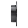 DFC Brake Rotor - Drilled and Slotted - Black 633-39022L