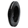 DFC Brake Rotor - Drilled and Slotted - Black 633-40057R