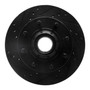 DFC Brake Rotor - Drilled and Slotted - Black 633-40078L