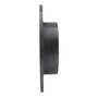 DFC Brake Rotor - Drilled and Slotted - Black 633-39024R
