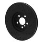 DFC Brake Rotor - Drilled and Slotted - Black 633-32020L