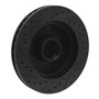 DFC Brake Rotor - Drilled and Slotted - Black 633-40061R
