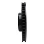 DFC Brake Rotor - Drilled and Slotted - Black 633-31099D