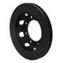 DFC Brake Rotor - Drilled and Slotted - Black 633-40048L