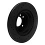 DFC Brake Rotor - Drilled and Slotted - Black 633-31088R