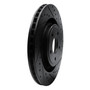 DFC Brake Rotor - Drilled and Slotted - Black 633-40025R