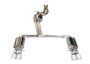 AWE Tuning AWE Touring Edition Exhaust for Audi B8 S4 3.0T - Chrome Silver Tips