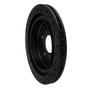 DFC Brake Rotor - Drilled and Slotted - Black 633-46009L
