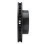 DFC Brake Rotor - Drilled and Slotted - Black 633-47011R