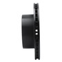 DFC Brake Rotor - Drilled and Slotted - Black 633-42022L