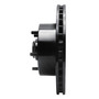 DFC Brake Rotor - Drilled and Slotted - Black 633-47004L