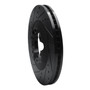 DFC Brake Rotor - Drilled and Slotted - Black 633-48057L