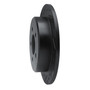 DFC Brake Rotor - Drilled and Slotted - Black 633-54142L