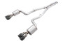 AWE Tuning 2015+ Dodge Challenger 6.4L/6.2L Non-Resonated Touring Edition Exhaust - Quad Black Tips