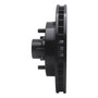 DFC Brake Rotor - Drilled and Slotted - Black 633-48022L