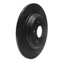 DFC Brake Rotor - Drilled and Slotted - Black 633-54262R