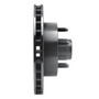 DFC Brake Rotor - Drilled and Slotted - Black 633-54138R