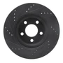 DFC Brake Rotor - Drilled and Slotted - Black 633-54171R