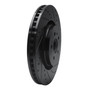 DFC Brake Rotor - Drilled and Slotted - Black 633-55006R
