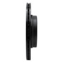 DFC Brake Rotor - Drilled and Slotted - Black 633-63040R