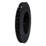 DFC Brake Rotor - Drilled and Slotted - Black 633-63117R