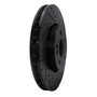 DFC Brake Rotor - Drilled and Slotted - Black 633-63186R