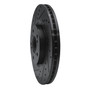 DFC Brake Rotor - Drilled and Slotted - Black 633-59053L
