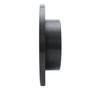 DFC Brake Rotor - Drilled and Slotted - Black 633-63174R