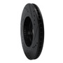 DFC Brake Rotor - Drilled and Slotted - Black 633-67058L