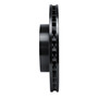 DFC Brake Rotor - Drilled and Slotted - Black 633-74050D