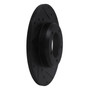DFC Brake Rotor - Drilled and Slotted - Black 633-76092R