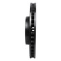 DFC Brake Rotor - Drilled and Slotted - Black 633-76059L