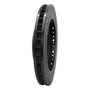DFC Brake Rotor - Drilled and Slotted - Black 633-76116R