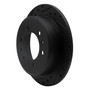 DFC Brake Rotor - Drilled and Slotted - Black 633-93001L