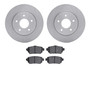 DFC Brake Rotor with 5000 Advanced Brake Pads 6502-67546