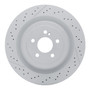 DFC GEOSPEC Coated Rotor - Drilled and Slotted 634-63104