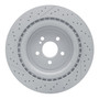 DFC GEOSPEC Coated Rotor - Drilled and Slotted 634-63104