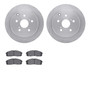 DFC Brake Rotor with 5000 Advanced Brake Pads 6502-76534